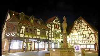 Erbach-Michelstadt HD: Eine Fachwerktour bei Nacht durch die historische Altstadt