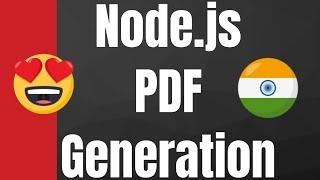 How to Create PDF Document in Node.js Using PDF-Creator-Node Library