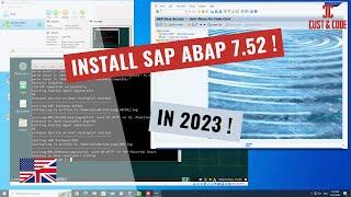 Install SAP ABAP 7.52 in 2023 - Modified Install Script - New License File [english]