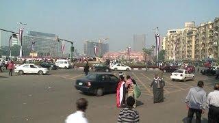 Egyptians gather in Tahrir on 2011 uprising anniversary