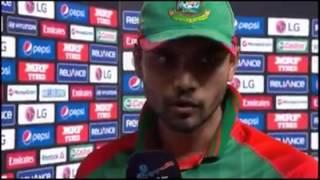 Interview of Mashrafe