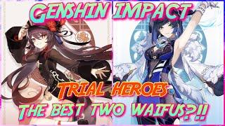 Best Waifus Gameplay - Genshin Impact!