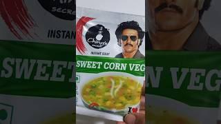 Ching's Sweet Corn Veg Instant Soup ReviewRecipe#shorts #review #recipe