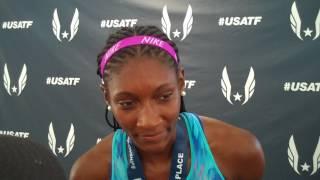 Quanera Hayes After Winning USAs with 49.72