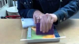 How to Cover a Book with Contact Paper