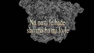 Lyrics video for No Gree by Son Adah