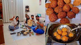 Bhai Bhabhi Ke Ghar Ka Home  Tour|| 1 Bhk Flat In Dubai|| Famous Arabic Street Food Falafel Recipe