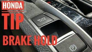 Honda Brake Hold - How To Use It