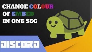 Change colour of embed | Carl not | Discord | Discord help