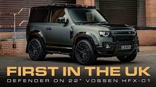 UK's FIRST LAND ROVER DEFENDER ON VOSSEN HFX-1 WHEELS | URBAN UNCUT S3 EP35