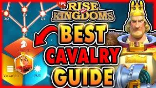 BEST Cavalry Guide for Rise of Kingdoms 2025! F2P Commanders, Gear, Talents, Armaments, & MORE!