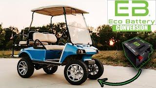 Golf Cart Lithium Battery Conversion Kit (Club Car DS)