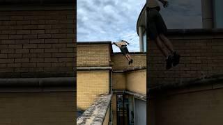 My eyes lit up when I saw this spot.  #freerunning #parkour #dudeperfect #frostdiamond