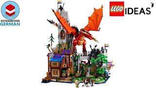 LEGO Ideas 21348 Dungeons & Dragons Die Sage vom Roten Drachen – LEGO Speed Build Review