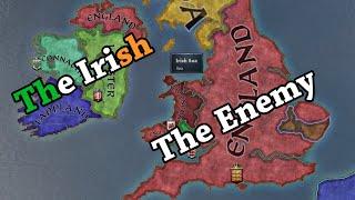 A Group Of Irish Youtubers Try To Colonize England in Crusader Kings 3 -Sponsored