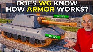 Do They Know how Armor Works in World of Tanks?