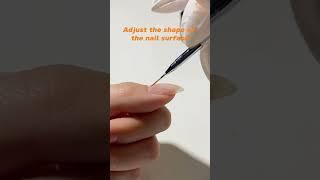 Modelones nail tutorial for beginners-how to apply builder gel perfectly #modelones  #nailtutorial