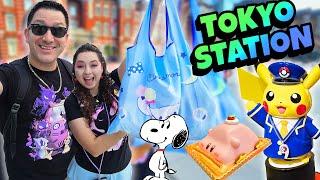 This is a MUST VISIT in Tokyo, Tokyo Station Character Street! Pokémon, Kirby, Snoopy, and More!