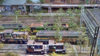 Endstation Eisenbahnfriedhof - H0 Modellbahn „Terminus“ mit Lokfriedhof von Rudi Nelissen