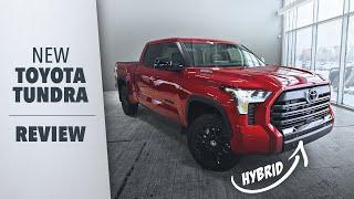 2025 Toyota Tundra Limited Hybrid Long Box 4WD in Supersonic Red Color