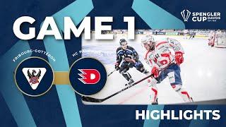 Highlights | HC Fribourg-Gottéron vs. HC Dynamo Pardubice | Spengler Cup Davos 2024