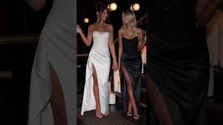 The PerfectOur EMRIELLE Maxi Dress In Black & Ivory #fashion #model #beauty #style #outfit #shorts