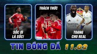 TIN SÁNG (11/2): CÚ SỐC KOBBIE MAINOO; MAN UTD BỊ THÁCH THỨC; REAL MADRID NÁT HÀNG THỦ