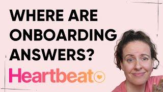 Where to Find Answers to Member Onboarding Questions in the Heartbeat Community Platform