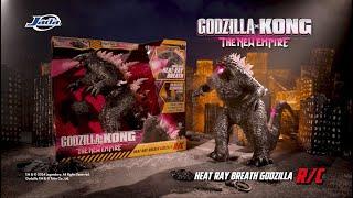 Godzilla x Kong: The New Empire | Heat Ray Breath Godzilla R/C by Jada Toys