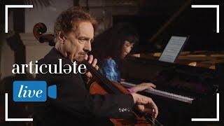 David Finckel & Wu Han Perform Edvard Grieg's "Cello Sonata, Op. 36, II. Andante molto tranquillo"