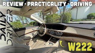 4K | MERCEDES S CLASS W222 | review practicality and driving #mercedes #benz #sclass #w222