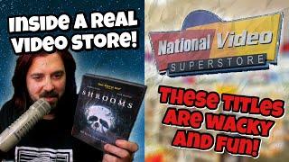 Buying Cheesy HORROR Movies From a VIDEO RENTAL STORE! | Planet CHH