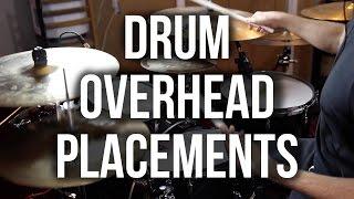 Drum Overhead Mic Placements