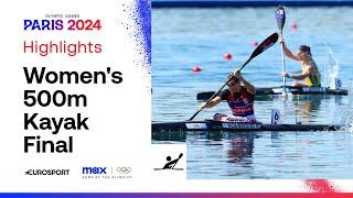 WHAT A CHAMPION!  | Women’s 500m Kayak Single 500m Final | #paris2024