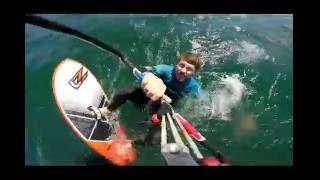 Erste Kitefoil Session mit dem Levitaz Element Setup