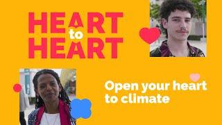 Climate Heart-to-Heart: Bruno + Sibi