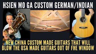 HsienMo Grand Auditorium GA Custom German/Indian Rosewood Guitar Review in Singapore 