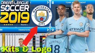 How To Import Manchester City New Kits & Logo 2019/2020 - Dream League Soccer 2019