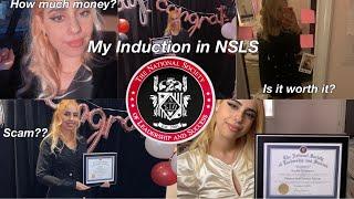 My Induction in the NSLS Honor Society | National Society of Leadership and Success