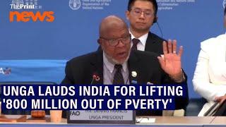 UNGA lauds India for 'lifting 800 mn people' out of poverty & efficient use of smartphone banking