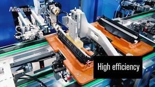 The first full automatic production line for toner cartridges in aftermarket.