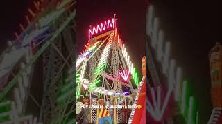 Dusherra Mela Dwarka | Rides| Diwali | #diwali #delhi #dusherra #mela #rides #trending #fun #night