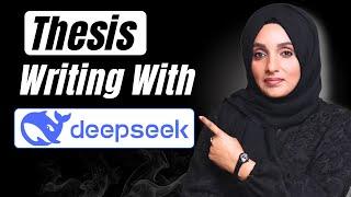 Write Thesis with DeepSeek Get Authentic References With links (Step-by-Step Guide)