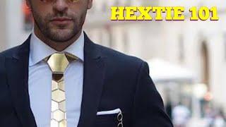 What is a Hextie ? How to Wear and Style a Metallic or Mirror Tie | Men's Fashion Tips