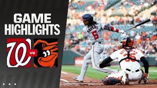 Nationals vs. Orioles Game Highlights (8/13/24) | MLB Highlights