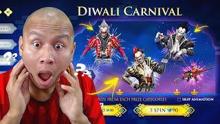 OMG !! Golden Joker Return in Free Fire  Diwali Carnival Event - Tonde Gamer