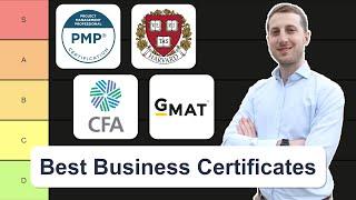 Best Certificates for Business Professionals in 2024