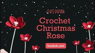 Crochet Christmas Rose