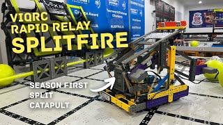 VIQRC Rapid Relay Robot Reveal: Splitfire (93131G Pyromania)