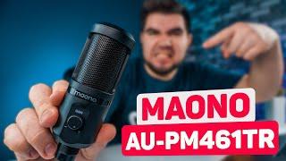 Лучший микрофон за 30$ для стримов и не только | Обзор MAONO AU-PM461TR Сравнение с Fifine K669!